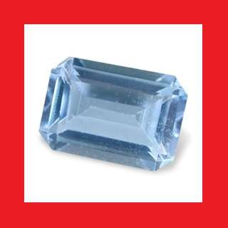 TOPAZ - Faceted Rectangle Octagon Shape - 1.20cts