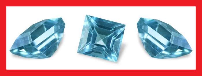 Topaz [Africa] - Faceted Square Shape - 0.22cts