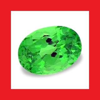 Tsavorite [Kenya]  - Faceted Oval Shape - 0.89cts