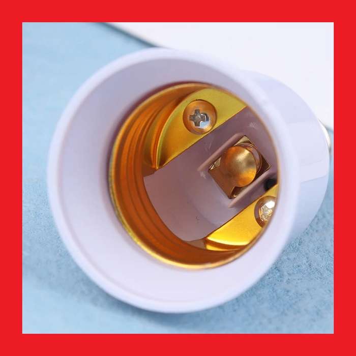 Lightbulb Adapter - E14 to E27