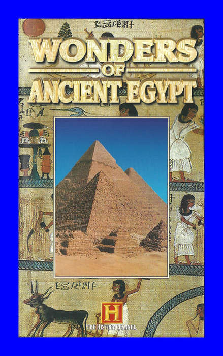 VHS CASSETTE  -  WONDERS OF ANCIENT EGYPT (THE HISTORY CHANNEL)