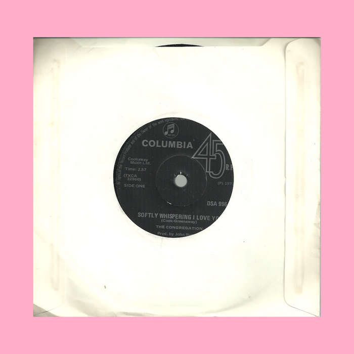 SEVEN SINGLE - SOFTLY WHISPERING I LOVE YOU BY THE CONGREGATION
