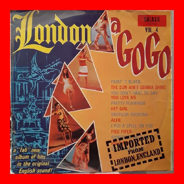 VINYL LP RECORD - LONDON A GOGO VOLUME 4