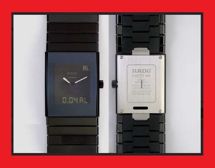 RADO Diastar Ceramic Analogue/Digital Display