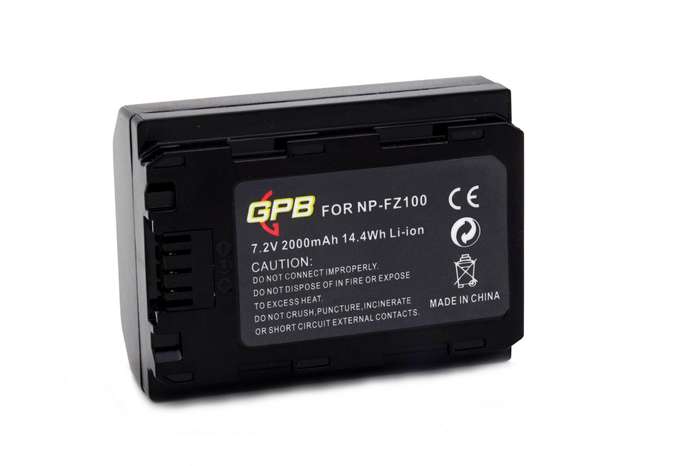 GPB Sony NP-FZ100 Rechargeable Digital Camera Battery