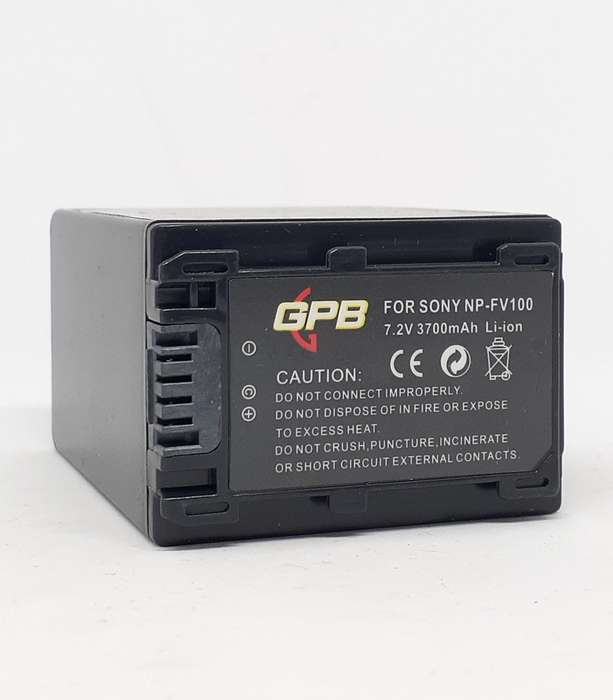 GPB Sony NP-FV100 Rechargeable Digital Camera Battery