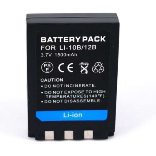 GPB Olympus Li-10B/Li-12B Rechargeable Digital Camera Battery