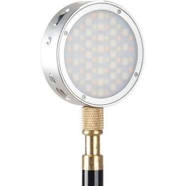 Godox R1 Round Mini RGB LED Magnetic Light (Silver)