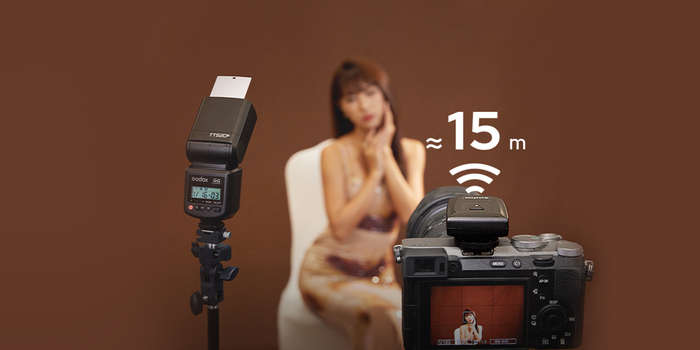 Godox TT520III Camera Flash with Built-in Receiver