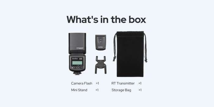 Godox TT520III Camera Flash with Built-in Receiver