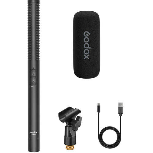 Godox VDS-M3 Rechargeable Supercardioid Condenser Shotgun Microphone