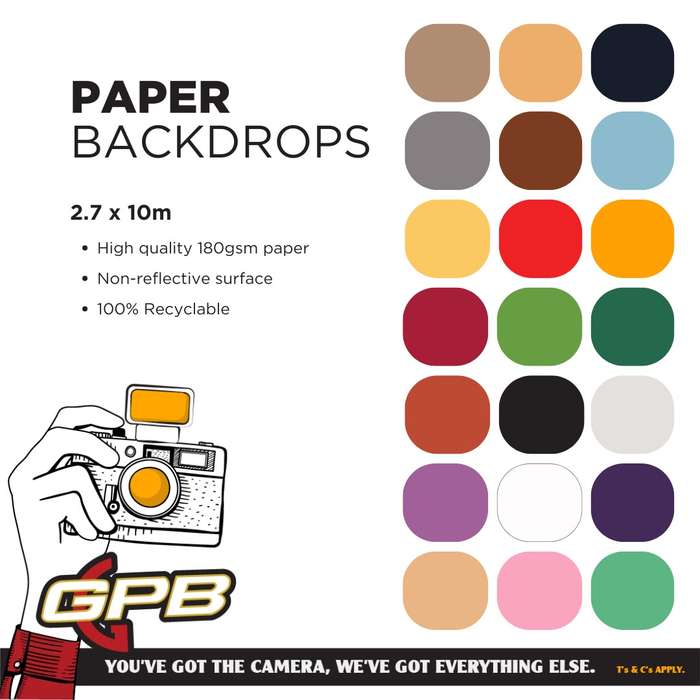 Paper Backdrop Stinger Green (2.7 x 10m)