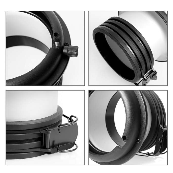 Selens Speed Ring Adapter for Profoto Mount Lights to Bowens Mount Accessories