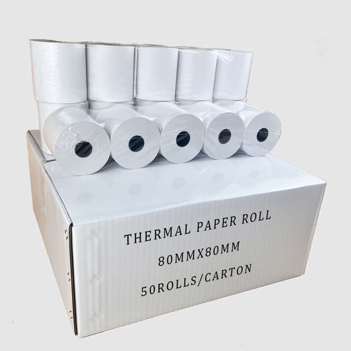 Thermal Credit Card Till Rolls 80X80 (pack of 50)