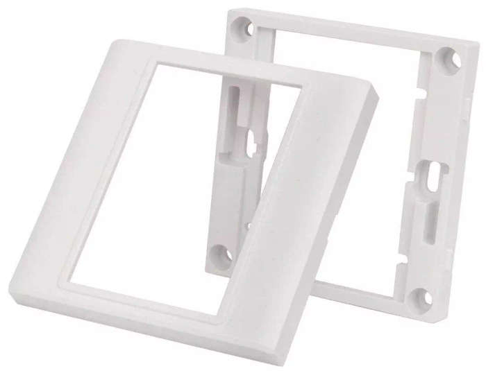 Wall Plate 86mm x 86mm with 3 Inserts / FacePlate Cover Modular
