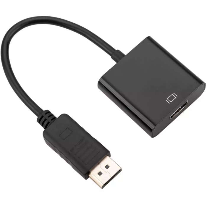 Passive Male Displayport to HDMI Female Adapter Cable | 4K / QHD 2540 x 1440 up to 120hz