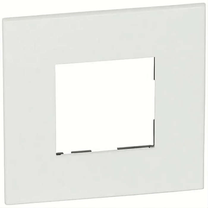 Wall Plate 86mm x 86mm with 2 Inserts / Faceplate Cover Modular