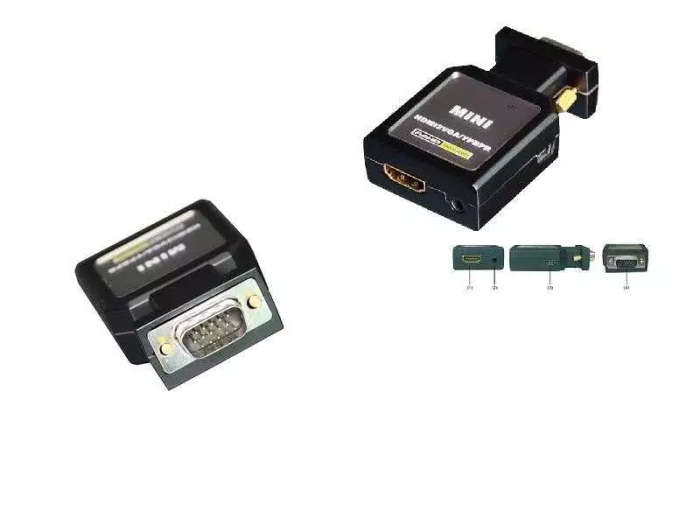 mini-HDFURY Pro - HDMI to Component / YPbPr or VGA Converter - Same functions as HDFURY2