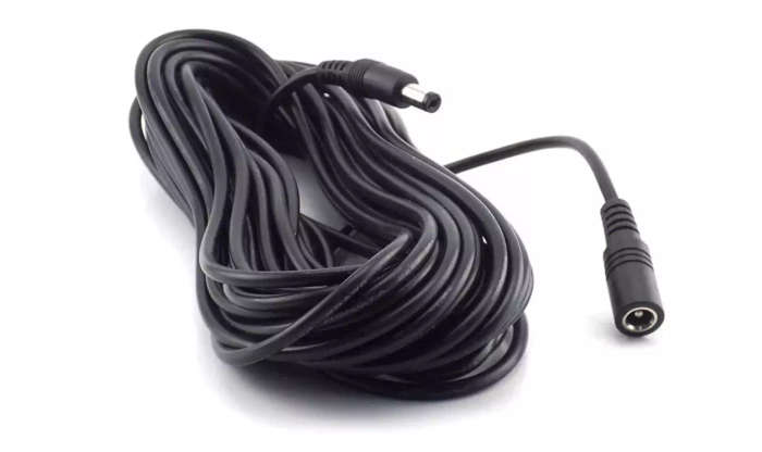 10 Meter Router DC Power Cable Extension | Male DC to Female DC | 5 volt - 12 volt