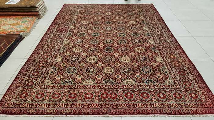 Persian Moud Carpet 296cm x 210cm Hand Knotted