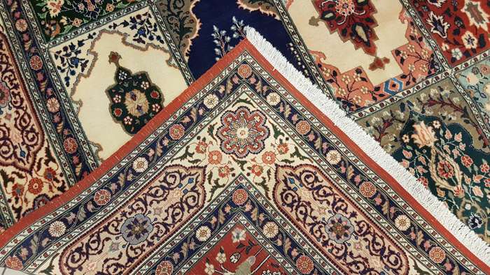 Very Fine Persian Carpet Moud 358x250 hand knotted