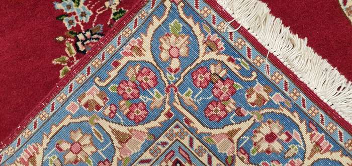Persian Kerman Carpet 363cm x 92cm - Hand Knotted