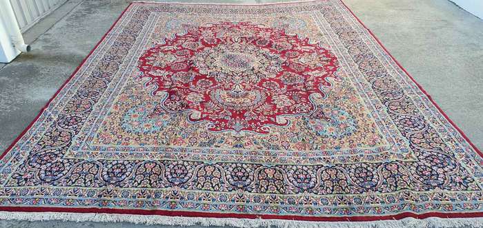 Very Fine Persian Kerman Carpet 410cm x 305cm Hand Knotted