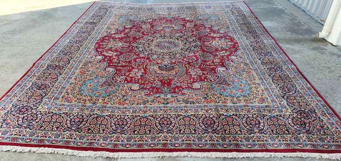 Very Fine Persian Kerman Carpet 410cm x 305cm Hand Knotted