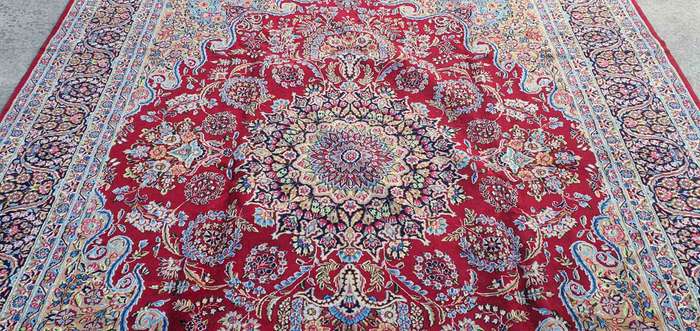 Very Fine Persian Kerman Carpet 410cm x 305cm Hand Knotted