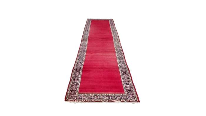 Very Fine Persian Kashan Carpet 510cm x 110cm Hand Knotted