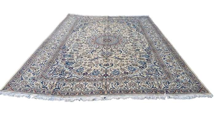 Persian Nain Carpet 395cm x 295cm Hand Knotted