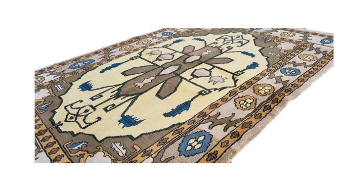 Persian Gabbeh Carpet 235cm x 145cm Hand Knotted