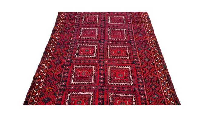 Persian Kurdi Carpet 305cm x 151cm Hand Knotted
