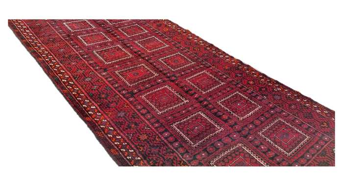 Persian Kurdi Carpet 305cm x 151cm Hand Knotted