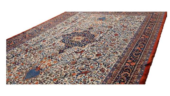 Very Fine Persian Bidjar Carpet 416cm x 310cm Hand knotted