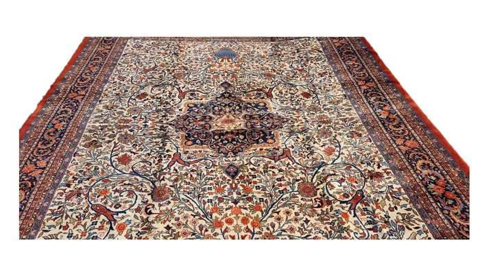 Very Fine Persian Bidjar Carpet 416cm x 310cm Hand knotted