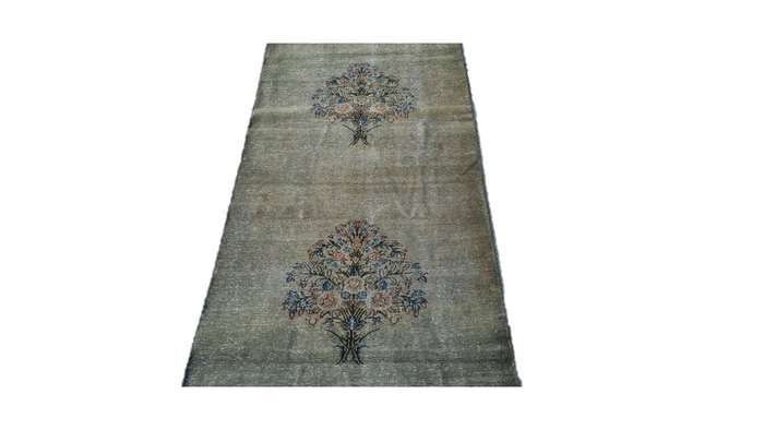 Vintage/Overdye Style Persian Carpet 511cm x 100cm Hand Knotted