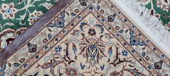 Very Fine Persian Nain Carpet 355cm x 250cm Hand Knotted