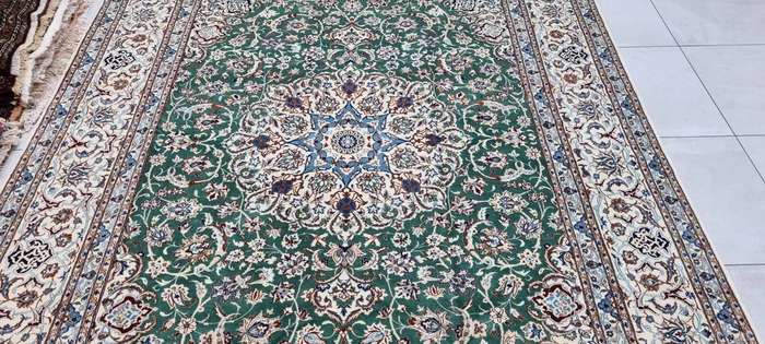 Very Fine Persian Nain Carpet 355cm x 250cm Hand Knotted
