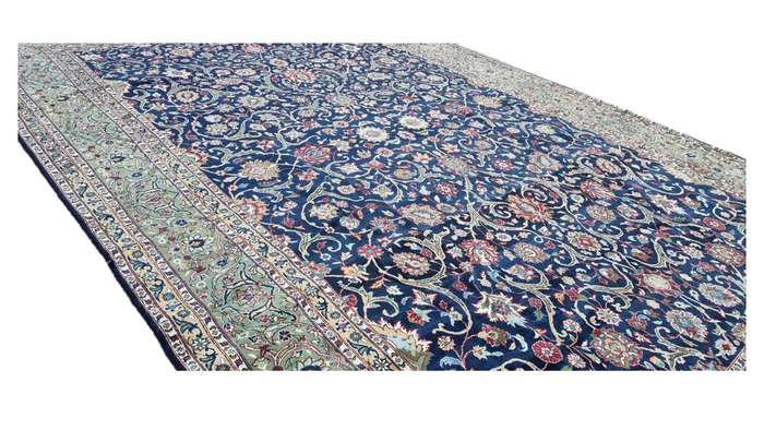 Very Fine Persian Qum Carpet 450cm x 295cm Hand Knotted