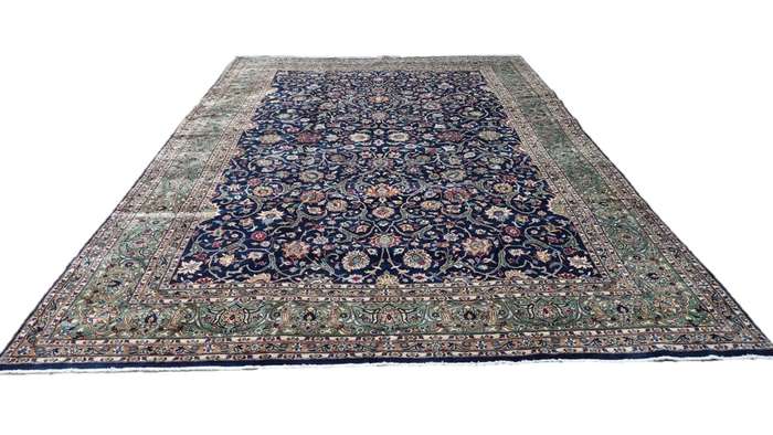Very Fine Persian Qum Carpet 450cm x 295cm Hand Knotted