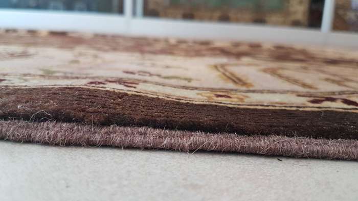 Afghan Chobi Carpet 238cm x 178cm Hand Knotted- Heerat Carpets