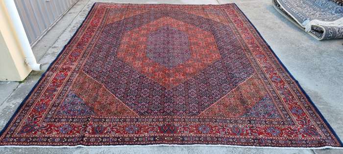 Vintage Persian Moud Carpet 365cm x 242cm Hand Knotted