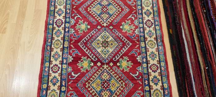 Afghan Kazak Carpet 149cm x 100cm Hand Knotted