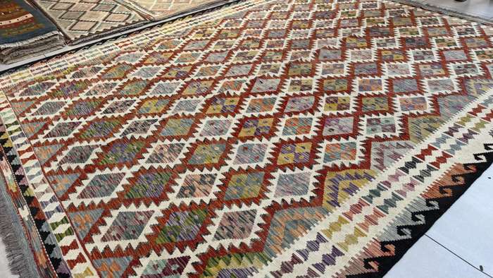 Afghan Chobi Kilim 346cm x 257cm Hand Made