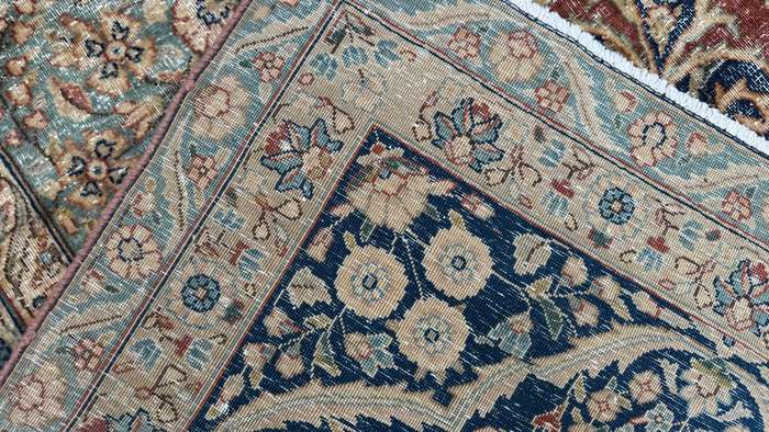 Vintage/Overdye Style Persian Carpet 395cm x 300cm Hand Knotted