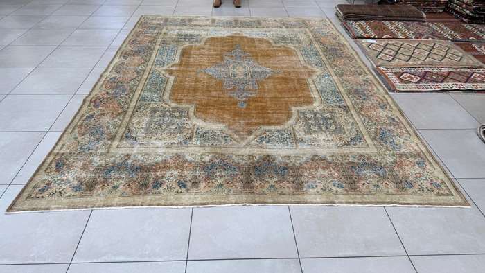 Vintage/Overdye Style Persian Carpet 395cm x 295cm Hand Knotted
