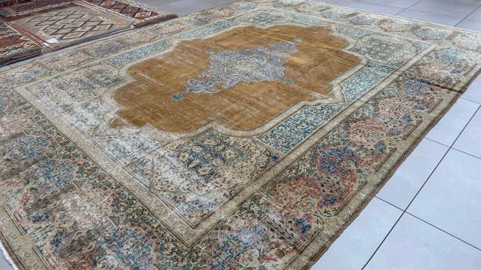 Vintage/Overdye Style Persian Carpet 395cm x 295cm Hand Knotted
