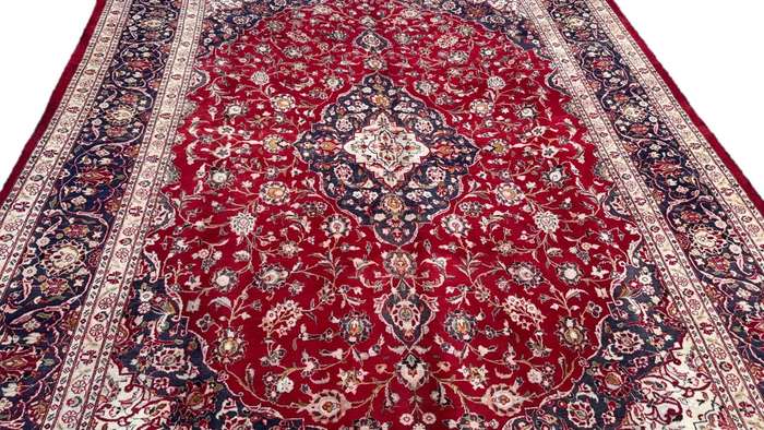 Vintage Persian Kashmar Carpet  396cm x 300cm Hand Knotted