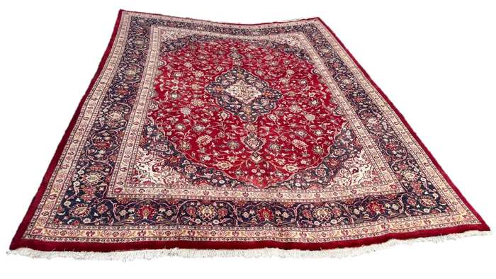 Vintage Persian Kashmar Carpet  396cm x 300cm Hand Knotted